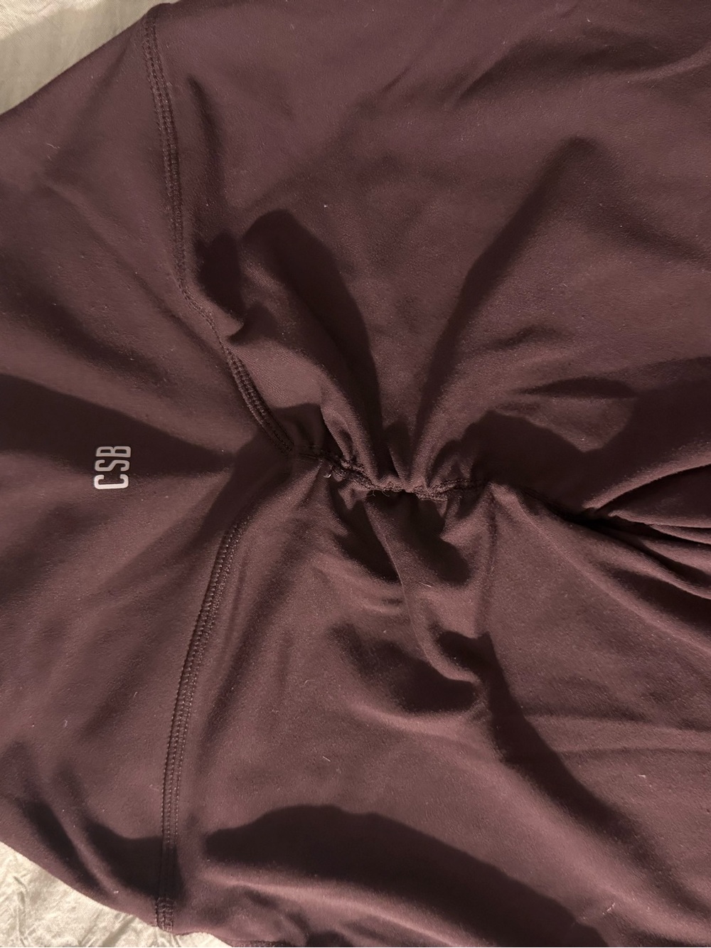 CSB Form Invisible Scrunch Flare Leggings | Espresso S - Picture 6 of 9